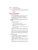 Preview for 178 page of Toshiba A210-EZ2201 - Satellite Pro - Athlon 64 X2 1.8 GHz User Manual