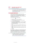 Preview for 214 page of Toshiba A210-EZ2201 - Satellite Pro - Athlon 64 X2 1.8 GHz User Manual