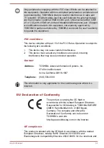 Предварительный просмотр 6 страницы Toshiba A30-C User Manual