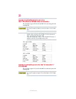 Предварительный просмотр 20 страницы Toshiba A300-ST3511 User Manual