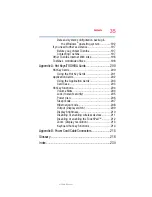 Предварительный просмотр 35 страницы Toshiba A300-ST3511 User Manual