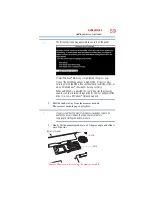 Предварительный просмотр 59 страницы Toshiba A300-ST3511 User Manual