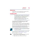 Предварительный просмотр 75 страницы Toshiba A300-ST3511 User Manual