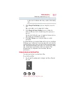 Предварительный просмотр 117 страницы Toshiba A300-ST3511 User Manual