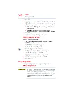 Предварительный просмотр 148 страницы Toshiba A300-ST3511 User Manual