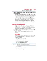 Предварительный просмотр 181 страницы Toshiba A300-ST3511 User Manual