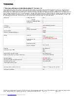 Preview for 3 page of Toshiba A35-S159 - Satellite - Mobile Pentium 4 2.3 GHz Specification Sheet