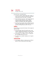 Preview for 54 page of Toshiba A35-S159 - Satellite - Mobile Pentium 4 2.3 GHz User Manual