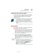 Preview for 61 page of Toshiba A35-S159 - Satellite - Mobile Pentium 4 2.3 GHz User Manual