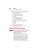 Preview for 68 page of Toshiba A35-S159 - Satellite - Mobile Pentium 4 2.3 GHz User Manual