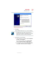 Preview for 77 page of Toshiba A35-S159 - Satellite - Mobile Pentium 4 2.3 GHz User Manual