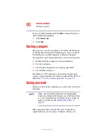 Preview for 90 page of Toshiba A35-S159 - Satellite - Mobile Pentium 4 2.3 GHz User Manual