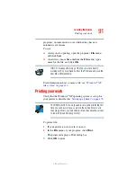 Preview for 91 page of Toshiba A35-S159 - Satellite - Mobile Pentium 4 2.3 GHz User Manual