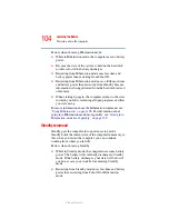 Preview for 104 page of Toshiba A35-S159 - Satellite - Mobile Pentium 4 2.3 GHz User Manual