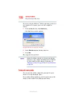 Preview for 106 page of Toshiba A35-S159 - Satellite - Mobile Pentium 4 2.3 GHz User Manual