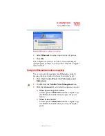 Preview for 109 page of Toshiba A35-S159 - Satellite - Mobile Pentium 4 2.3 GHz User Manual