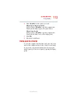 Preview for 113 page of Toshiba A35-S159 - Satellite - Mobile Pentium 4 2.3 GHz User Manual