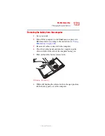 Preview for 123 page of Toshiba A35-S159 - Satellite - Mobile Pentium 4 2.3 GHz User Manual