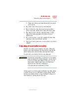 Preview for 127 page of Toshiba A35-S159 - Satellite - Mobile Pentium 4 2.3 GHz User Manual