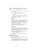 Preview for 132 page of Toshiba A35-S159 - Satellite - Mobile Pentium 4 2.3 GHz User Manual