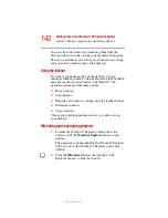 Preview for 142 page of Toshiba A35-S159 - Satellite - Mobile Pentium 4 2.3 GHz User Manual