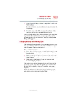 Preview for 163 page of Toshiba A35-S159 - Satellite - Mobile Pentium 4 2.3 GHz User Manual