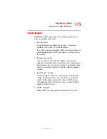 Preview for 175 page of Toshiba A35-S159 - Satellite - Mobile Pentium 4 2.3 GHz User Manual