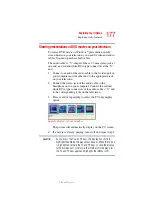 Preview for 177 page of Toshiba A35-S159 - Satellite - Mobile Pentium 4 2.3 GHz User Manual