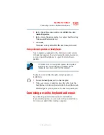 Preview for 181 page of Toshiba A35-S159 - Satellite - Mobile Pentium 4 2.3 GHz User Manual