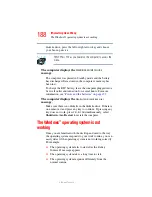 Preview for 188 page of Toshiba A35-S159 - Satellite - Mobile Pentium 4 2.3 GHz User Manual