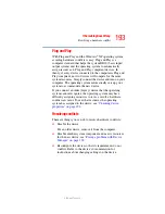 Preview for 193 page of Toshiba A35-S159 - Satellite - Mobile Pentium 4 2.3 GHz User Manual