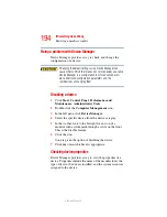 Preview for 194 page of Toshiba A35-S159 - Satellite - Mobile Pentium 4 2.3 GHz User Manual