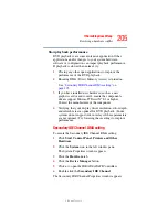 Preview for 205 page of Toshiba A35-S159 - Satellite - Mobile Pentium 4 2.3 GHz User Manual