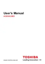 Preview for 1 page of Toshiba A355-SC2902 User Manual