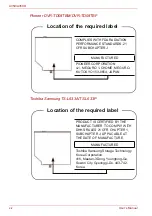 Preview for 14 page of Toshiba A355-SC2902 User Manual