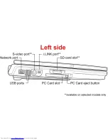 Preview for 6 page of Toshiba A40-S161 Specifications