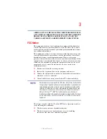 Preview for 3 page of Toshiba A40-S161 User Manual