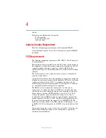 Preview for 4 page of Toshiba A40-S161 User Manual