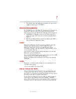 Preview for 7 page of Toshiba A40-S161 User Manual