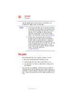 Preview for 36 page of Toshiba A40-S161 User Manual