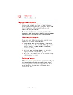 Preview for 42 page of Toshiba A40-S161 User Manual