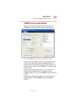 Preview for 61 page of Toshiba A40-S161 User Manual