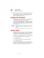 Preview for 88 page of Toshiba A40-S161 User Manual