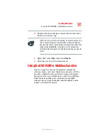 Preview for 91 page of Toshiba A40-S161 User Manual