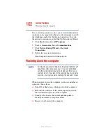 Preview for 102 page of Toshiba A40-S161 User Manual