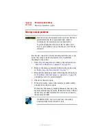 Preview for 212 page of Toshiba A40-S161 User Manual