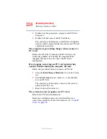 Preview for 224 page of Toshiba A40-S161 User Manual