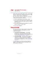 Preview for 250 page of Toshiba A40-S161 User Manual