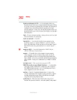 Preview for 262 page of Toshiba A40-S161 User Manual