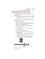 Preview for 79 page of Toshiba A500 ST5605 - Satellite - Core 2 Duo 2.2 GHz User Manual